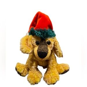 Vintage TY Beanie Baby JinglePup Holiday Puppy Dog  Christmas 2000